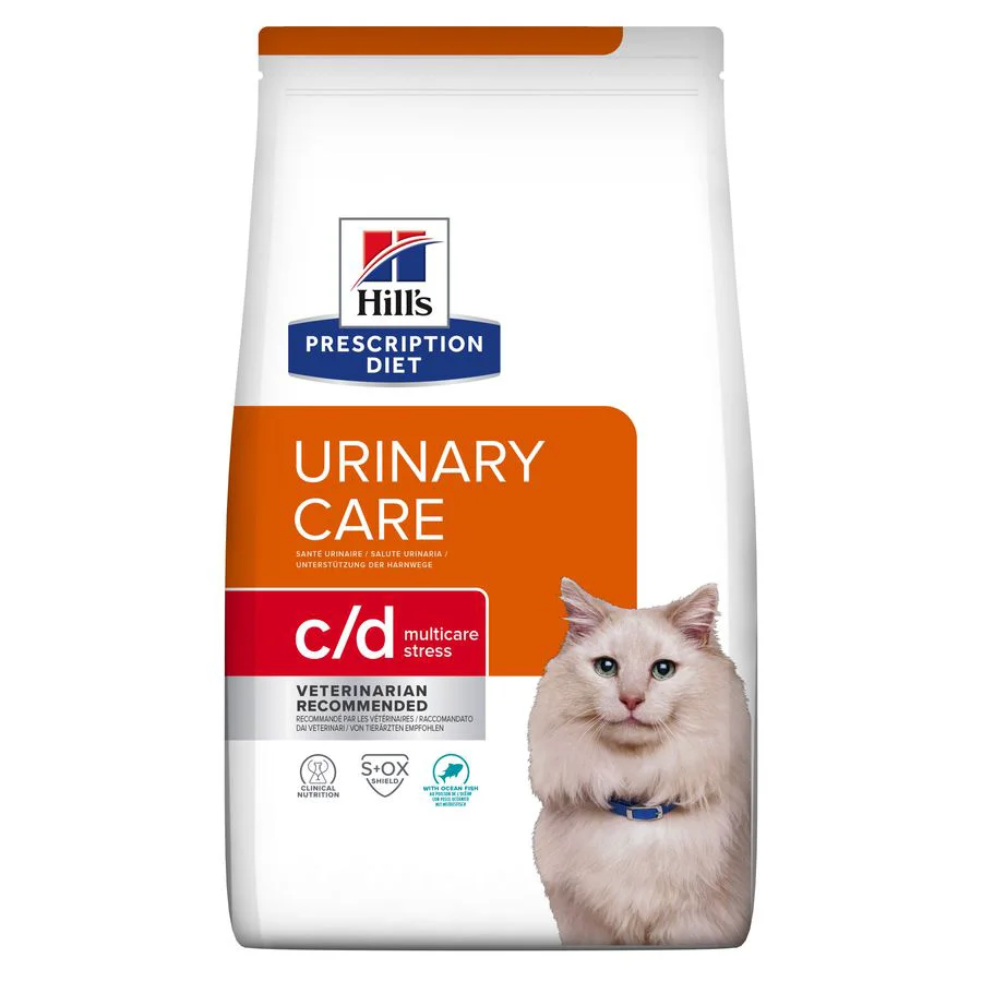 Advanced Hill x27 s Prescription Diet c d Multicare Stress Urinary Care Dry Cat Food Reusable