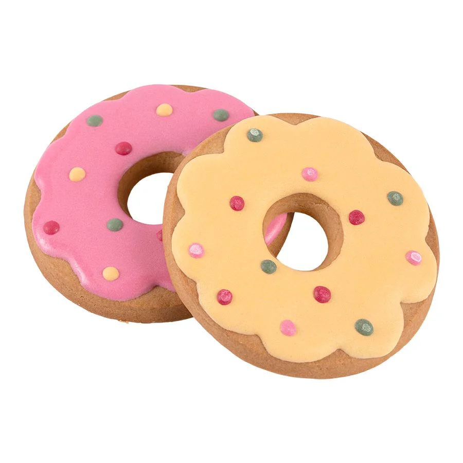 Functional Pets at Home Adult Dog Iced Donuts Treats 2 Pack Breathable