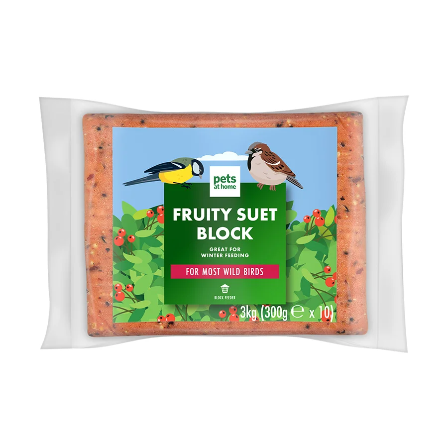 Professional Pets at Home Wild Bird Suet Blocks 10x300g Selected