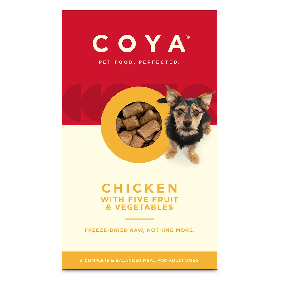 Lightweight Coya Complete Adult Dry Dog Food Chicken， Fruits Veg Expertly Made