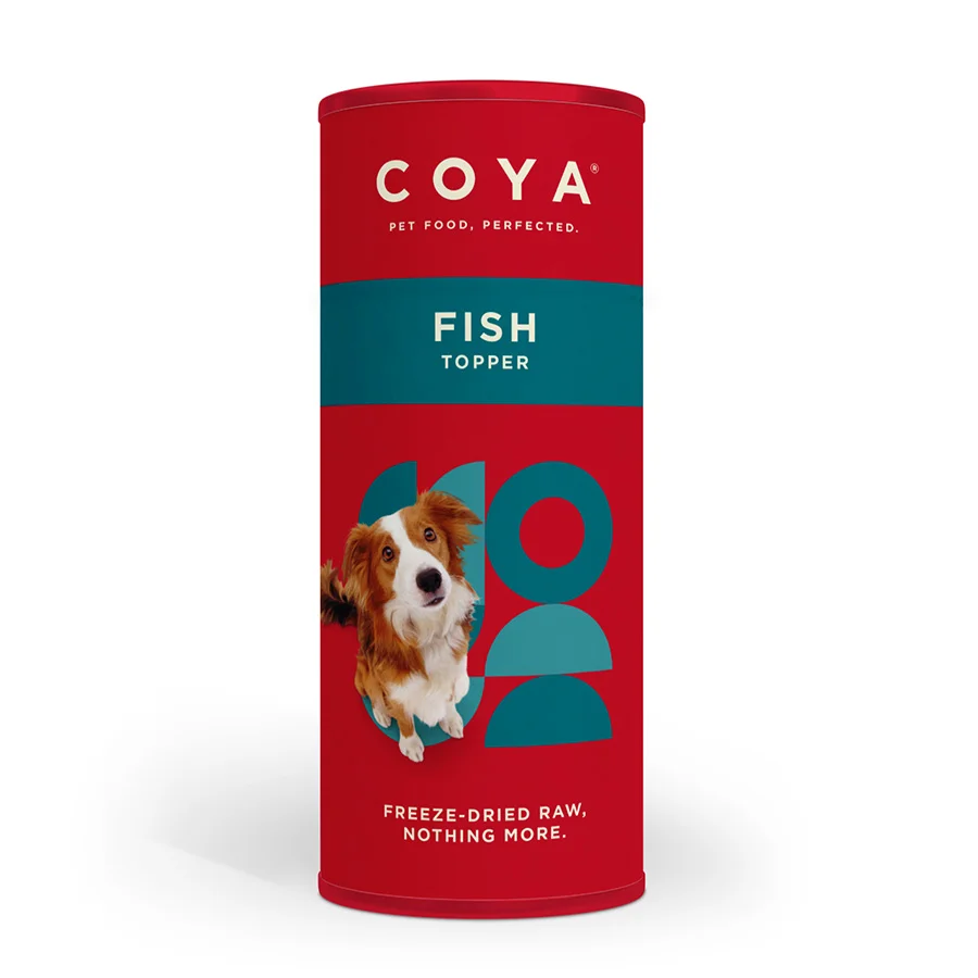 Comfortable Coya ze-Dried Adult Dog Food Topper Treat Fish 50g Practical