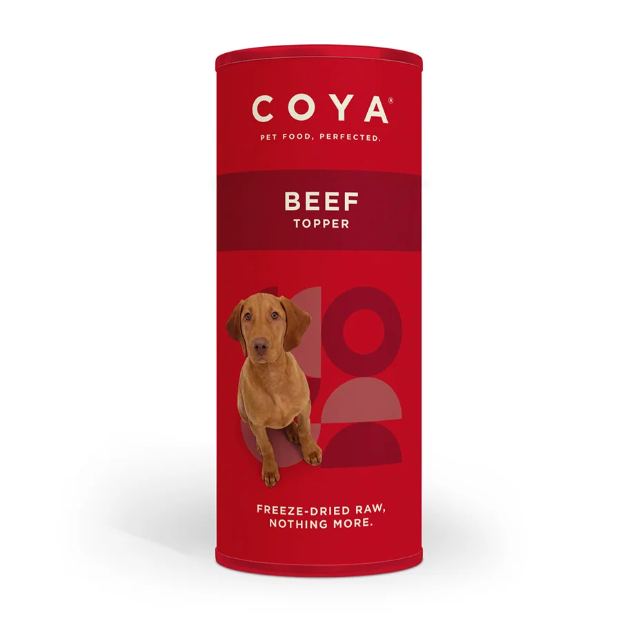 Soft Coya Adult Dog ze-Dried Topper Treat Beef 50g Secure