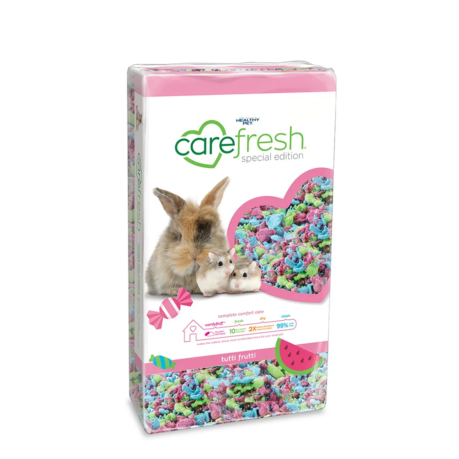 Expertly Made Carefresh Tutti Frutti Small Animal Bedding 10L Modern