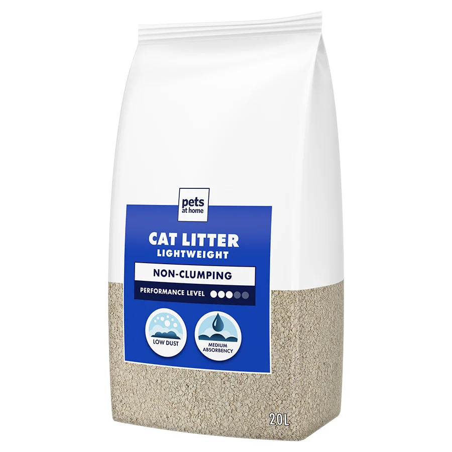 Casual Pets at Home Lightweight Non-Clumping Cat Litter 20L Trendy