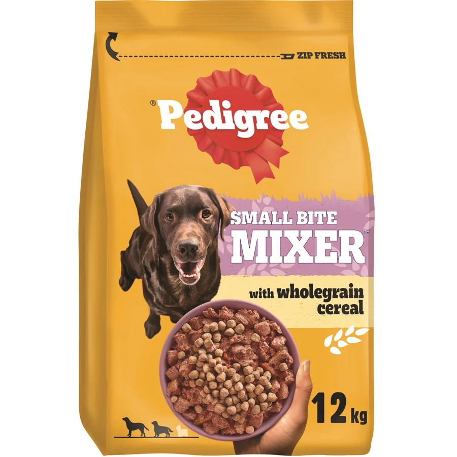 Authentic Pedigree Mixer Adult Dry Dog Food 12kg Trusted