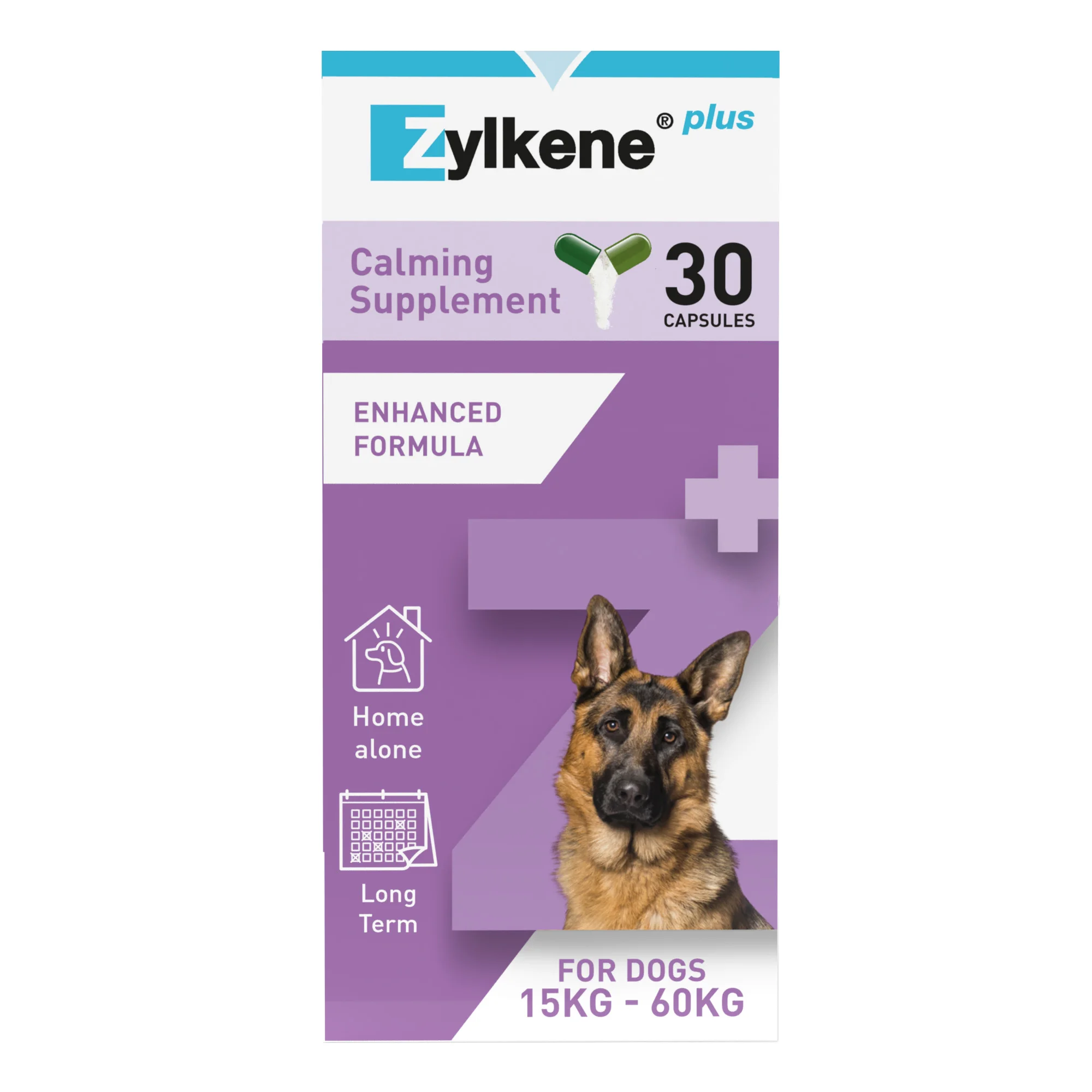 Unique Zylkene Plus Calming Supplement For Large Dogs 15-60kg 30 Capsules World-Class