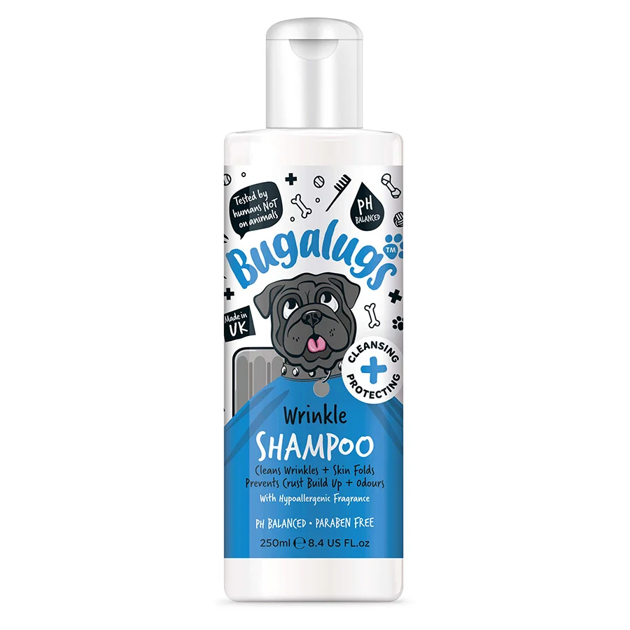 Refined Bugalugs Wrinkle Shampoo for Dogs Cats Carefully Designed