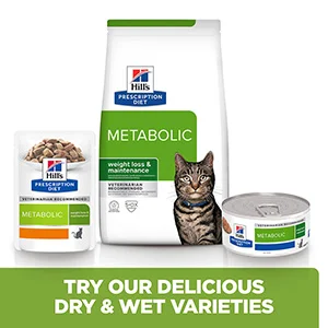 Unique Hill x27 s Prescription Diet Metabolic Weight Management Dry Adult Cat Food Tuna 8kg Responsible