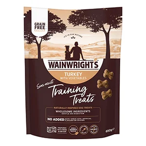 Fashionable Wainwright x27 s Semi Moist Dog Training Treats Turkey with Vegetables 650g Advanced