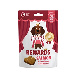 Innovative Denzel x27 s High Value Reward Dog Treats Salmon Cranberry 70g Specialty