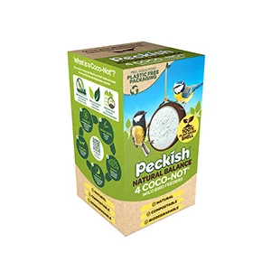 Advanced Peckish Natural Balance Wild Bird Coco-Nots 4 Pack Casual
