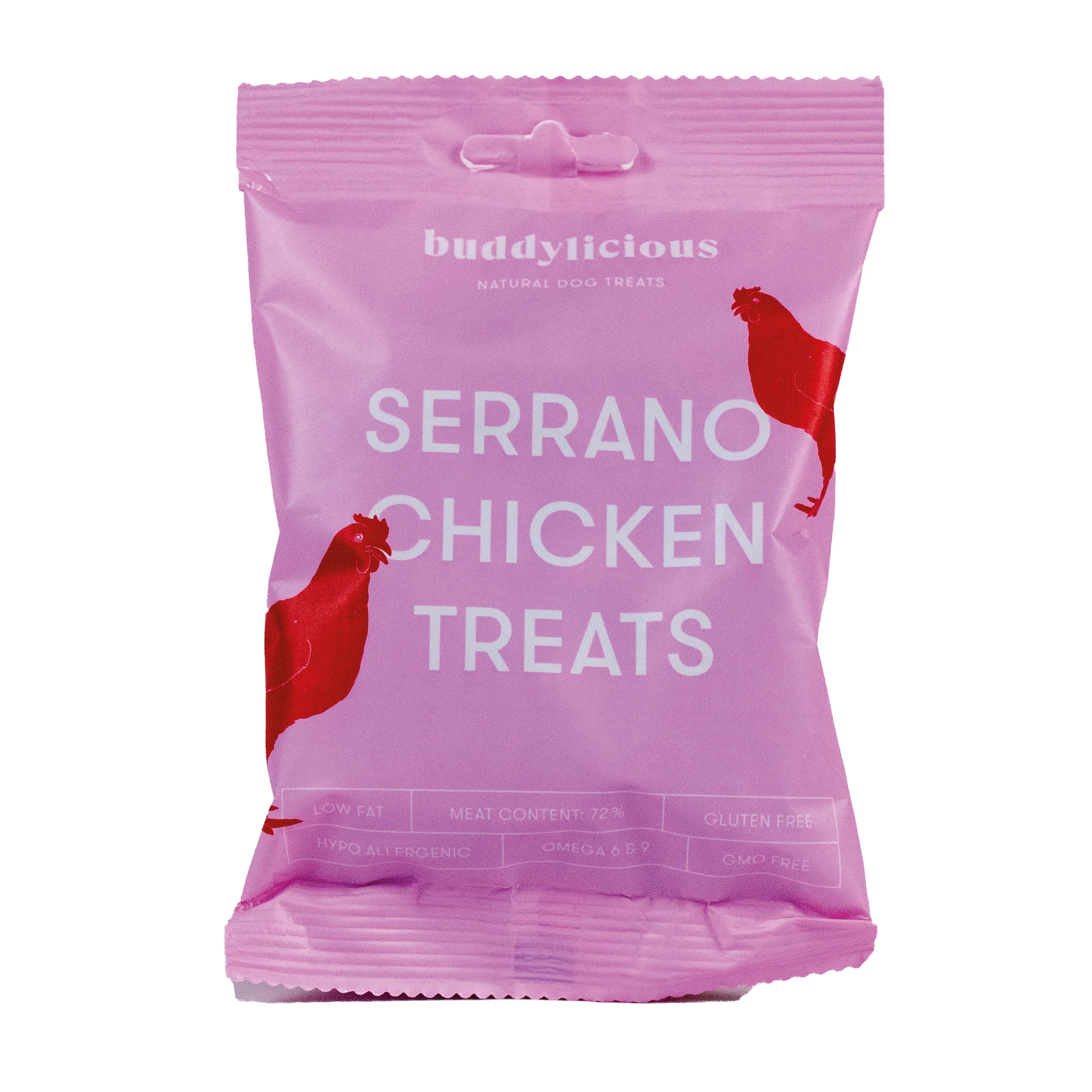 Safe Buddylicious Serrano Chicken Dog Treats 100g Sustainable